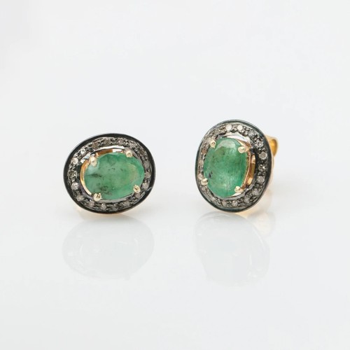 Stunning emerald pave - emerald, &