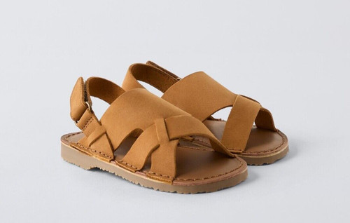 Zara baby leather sandals - zara,