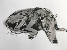 Original signed Ink sketch of