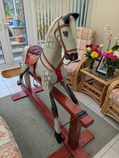 Stevenson Brothers Traditional Oak Rocking Horse