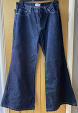 RETRO VINTAGE JEANS MOTO 14 BELL BOTTOM FLARE 