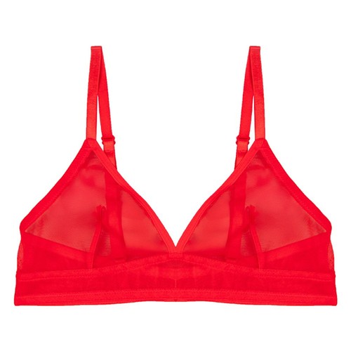Mesh lace bra for women - bra,