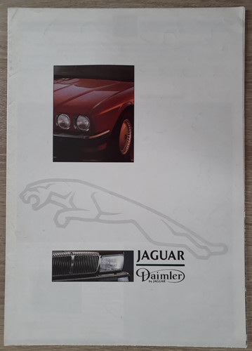 Jaguar daimler range brochure - range,