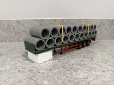 Corgi - Concrete Block/Pipe Truck & Trailer Load - 1:50 Scale/Code 3 - Mint/New