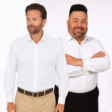 Mens Formal Dress Shirts,WHITE