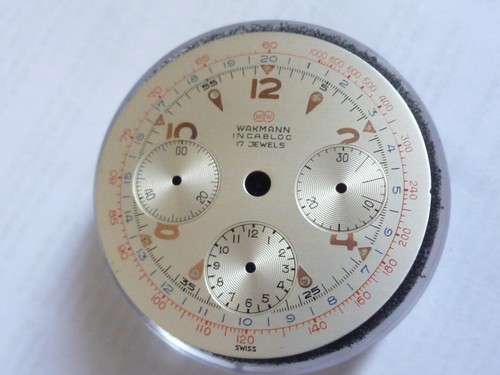 Vintage wakmann chronograph - vintage,