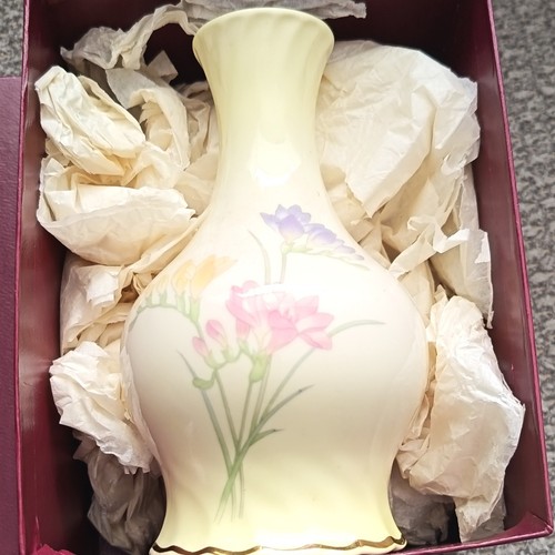 Palissy decorative floral vase - decorative,