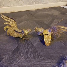 Antique Large Brass Fighting