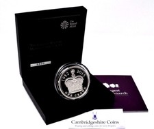 2015 Silver Proof Piedfort £5