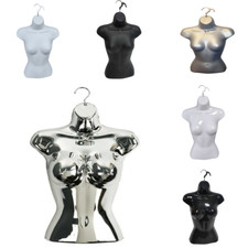 High Quality Half Hanging Female Mannequin Torso Body Form Display Bust