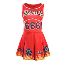 Womens Halloween Cheerleader