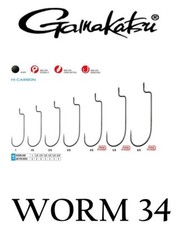 DAIWA GAMAKATSU WORM 34 OFFSET