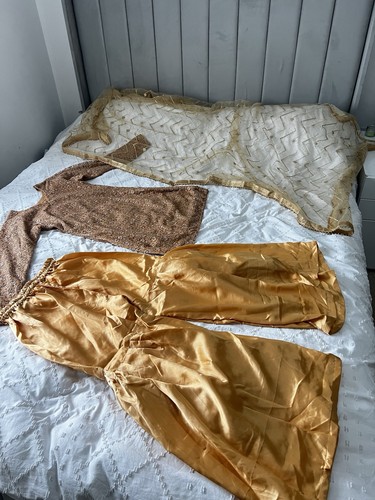 Gorgeous gold sharara wedding - gorgeous,