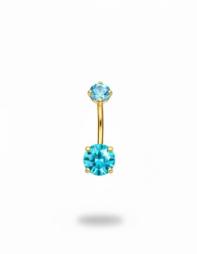 Coloured belly bar - belly,