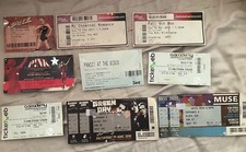 Concert tickets including