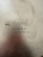 Hatco Stainless Steel Bain