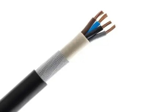 4mm core swa cable - core, cut