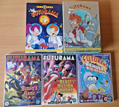 Futurama dvd boxset film - futurama,