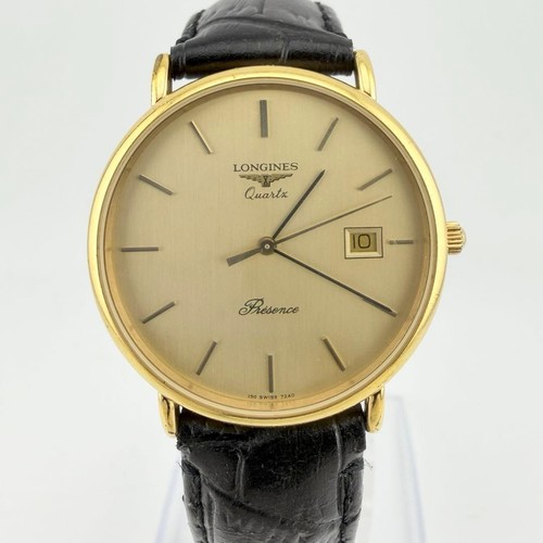 Longines presence quartz gold - longines,