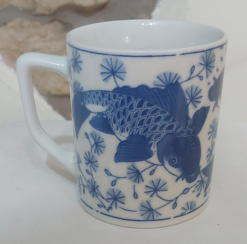 Vintage koi carp fish - carp,