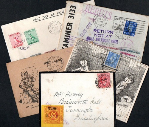 Postal history covers - gb,