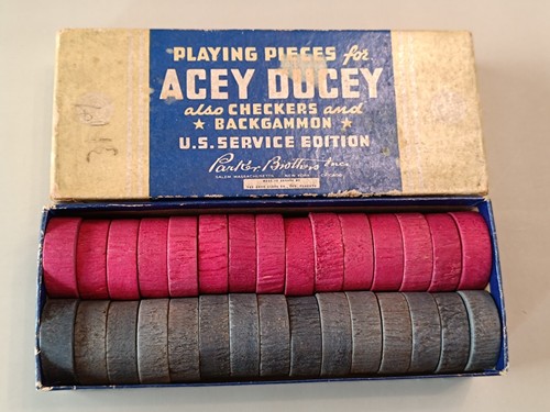 Playing pieces for acey - playing,