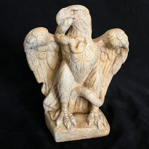 Limestone roman eagle snake - roman,