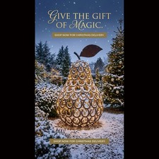 Horseshoe Pear Sculpture - JG