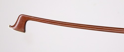 Silver mounted violin bow