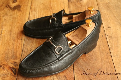 Gucci black grain leather - gucci,