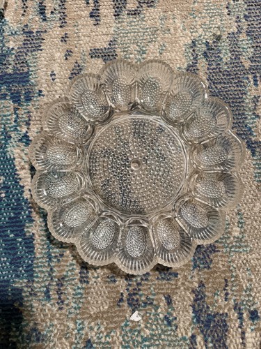 Vintage clear hobnail - vintage,