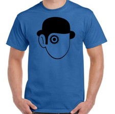 A Clockwork Orange T-Shirt Mens Retro 70s Movie Film Stanley Kubrick Poster Top