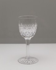 Thomas Webb Crystal Wellington Cut Sherry Glass or Glasses 4 1/2" 11.4cm Tall