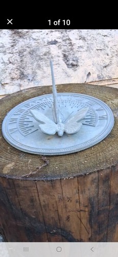 Butterfly sundial - butterfly,