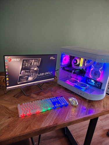 New gaming white build - gaming, pc