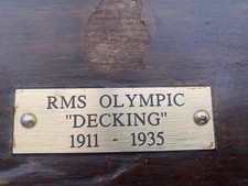 R M S Olympic ( Titanic Sister Ship ) Decking