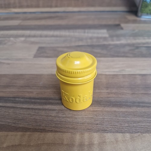 Vintage kodak empty metal tin - metal,