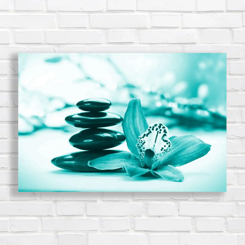 Zen stones flower spa - flower, relaxing