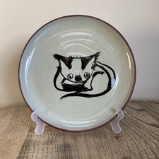 Tenby Pottery Cat Plate Studio