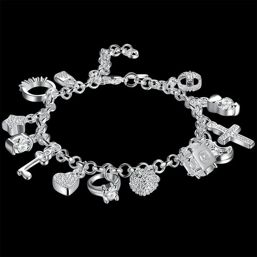 Plata 925 joyas - joyas, pulseras