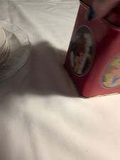 Vintage Typhoo Tea Caddy Tin measures 13cm x 8cm x 8cm new unused Condition 💥