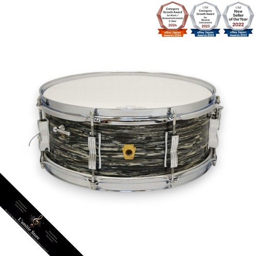 Ludwig 1960s black - black, oyster