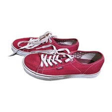 Vans Ferris Red Canvas Low Top