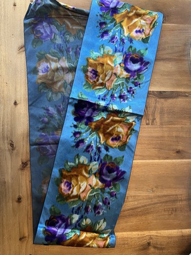 Antique french devoré silk - french,
