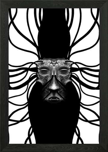 Future occultism framed wall - 1,