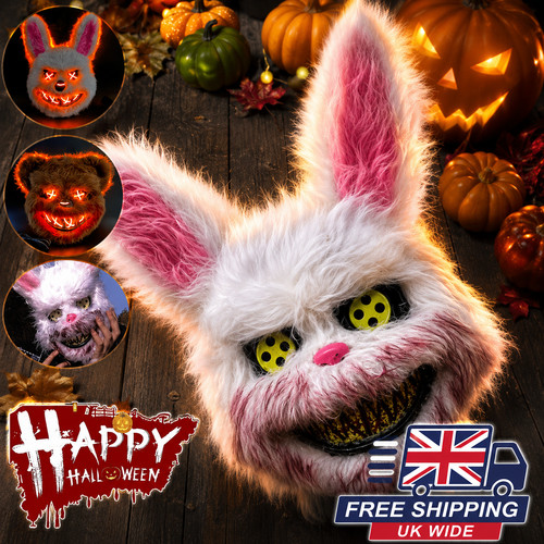 Halloween led face mask - halloween,