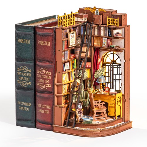 Rolife wood puzzzle silent - rolife, 3d