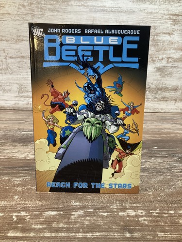 Blue beetle reach for - beetle:,