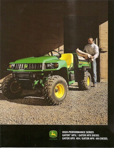 Atv brochure john deere - brochure,