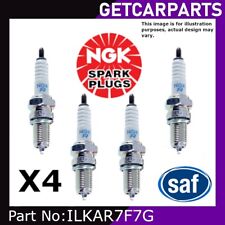 NGK ILKAR7F7G Spark Plug x4 For Nissan Juke 2014 - 2020 1.2L